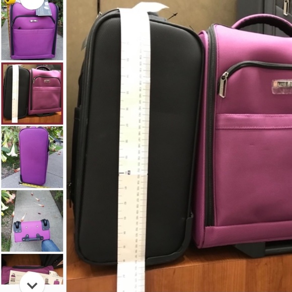 Black Travel Select 16" UnderSeat Soft Side Rolling Carry On - Picture 4 of 8